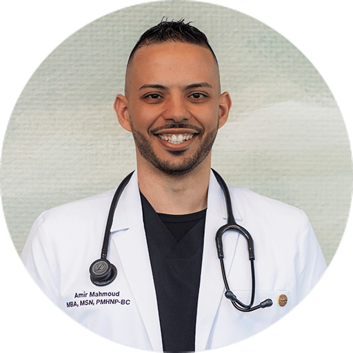 Portrait of Amir Mahmoud